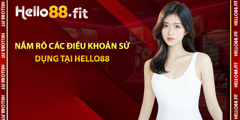 Nắm rõ các điều khoản sử dụng tại Hello88